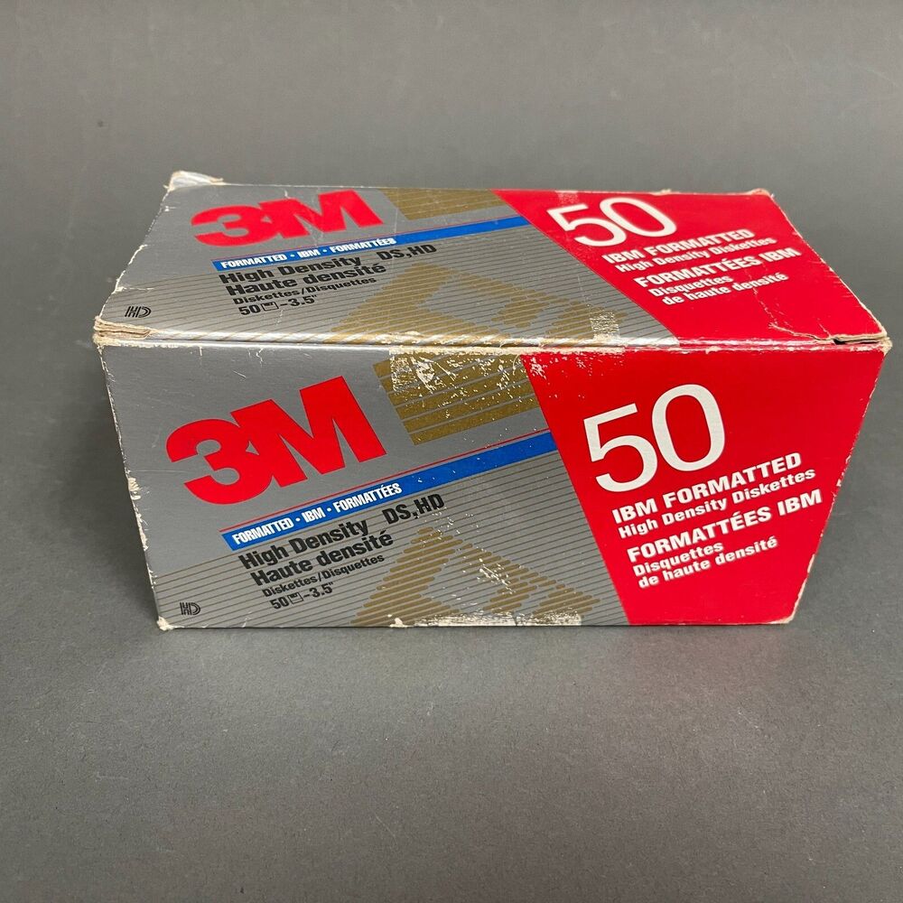 3M Formatted High Density DS, HD Disks Diskettes IBM Formatted Lot of‎ 40